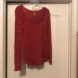 Free people detail long sleeve shirt